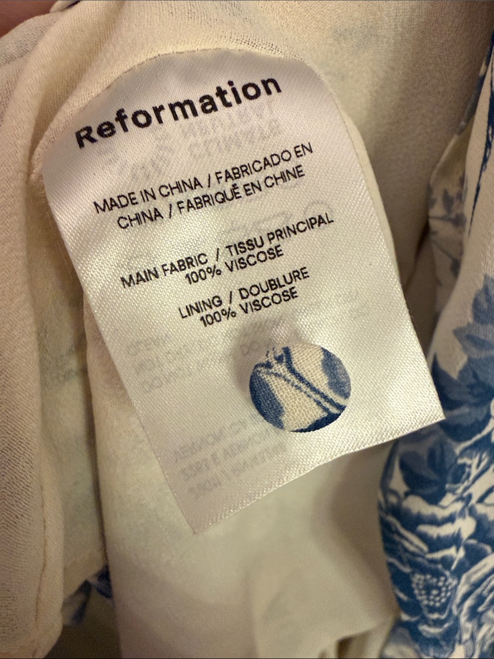 Reformation Carolena Pompadour Midi Dress - Picture 9 of 9